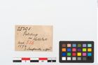 Etikett zu Goldspiralröhrchenperlen (NHMW-PRAE-025398)